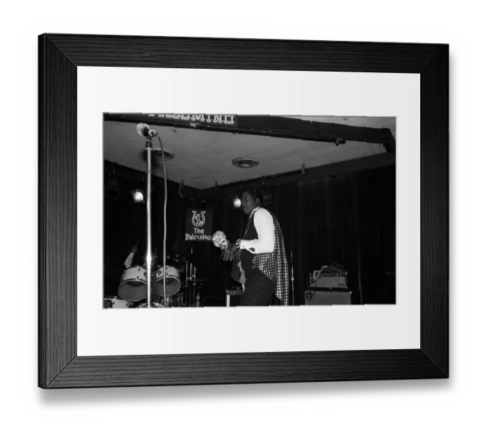 Framed Print : Photo of Screamin Jay Hakwins Framed Print : Photo of Screamin Jay Hakwins