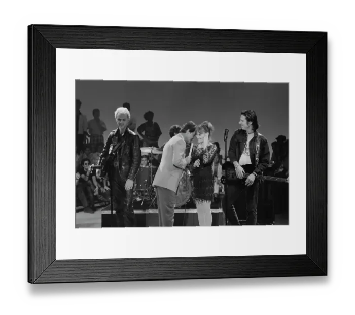 Framed Print : X on American Bandstand Framed Print : X on American Bandstand