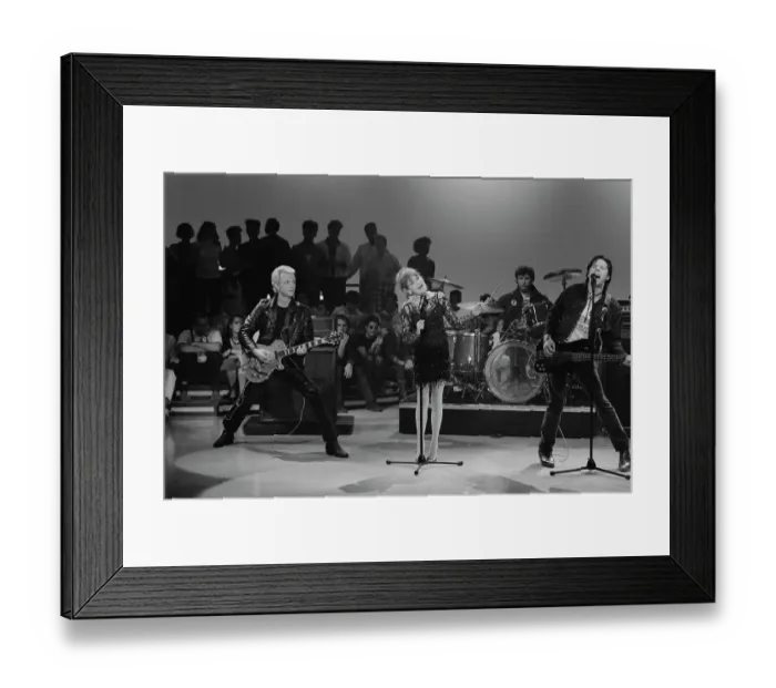 Framed Print : X on American Bandstand