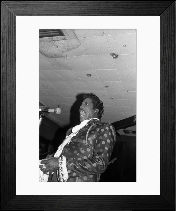 Framed Print : Photo of Screamin Jay Hakwins Framed Print : Photo of Screamin Jay Hakwins