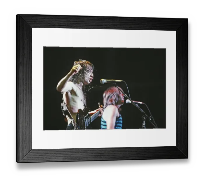Framed Print : AC / DC At The Forum