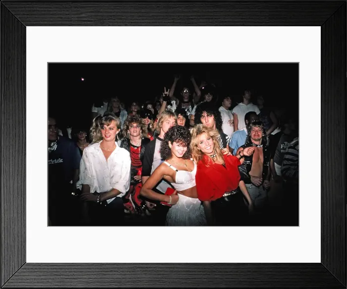 Framed Print : AC / DC Fans At The Forum Framed Print : AC / DC Fans At The Forum