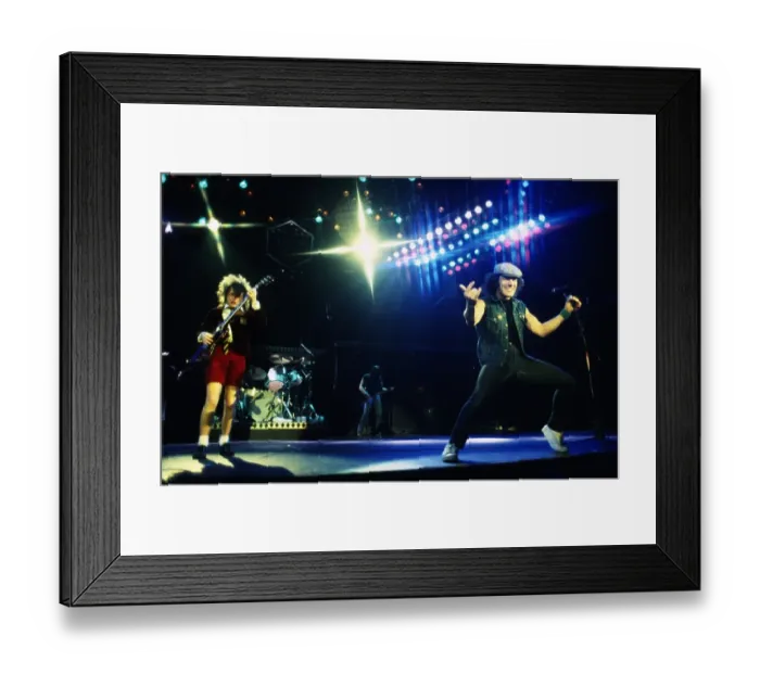 Framed Print : AC / DC At The Forum