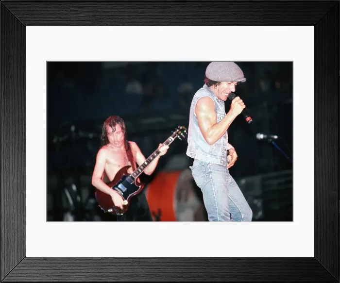 Framed Print : AC / DC At The Forum Framed Print : AC / DC At The Forum