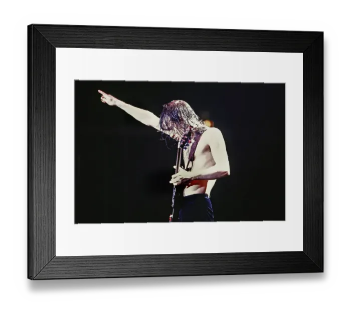 Framed Print : Angus Young Of AC / DC
