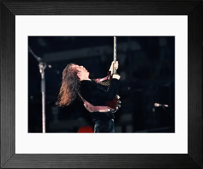 Framed Print : Angus Young Of AC / DC Framed Print : Angus Young Of AC / DC