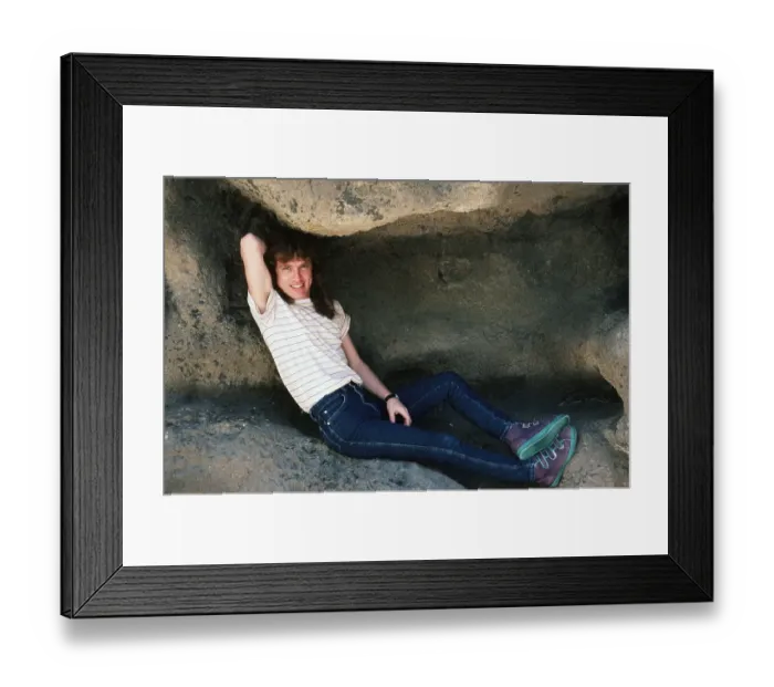 Framed Print : Angus Young Of AC / DC Framed Print : Angus Young Of AC / DC