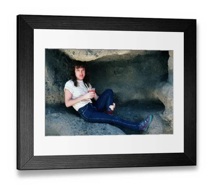 Framed Print : Angus Young Of AC / DC Framed Print : Angus Young Of AC / DC