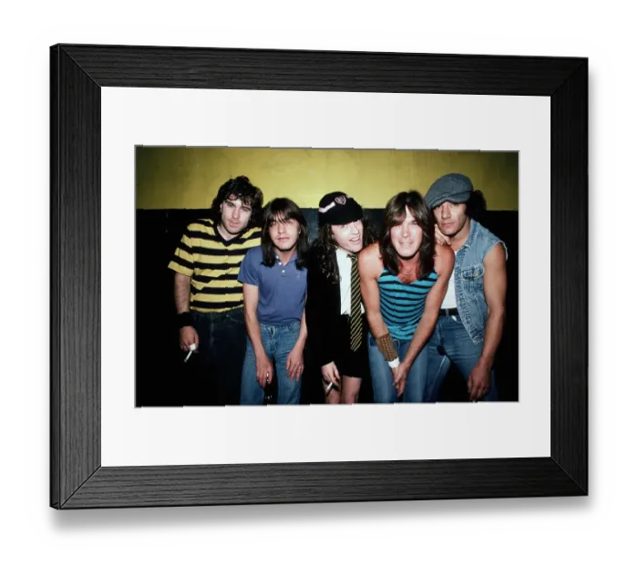 Framed Print : AC / DC Pre-Gig Framed Print : AC / DC Pre-Gig