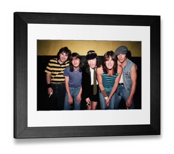 Framed Print : AC / DC Pre-Gig Framed Print : AC / DC Pre-Gig