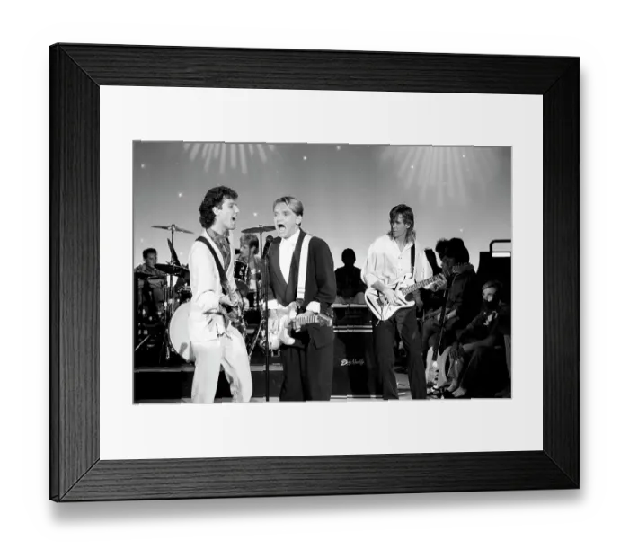 Framed Print : Wang Chung On American Bandstand Framed Print : Wang Chung On American Bandstand
