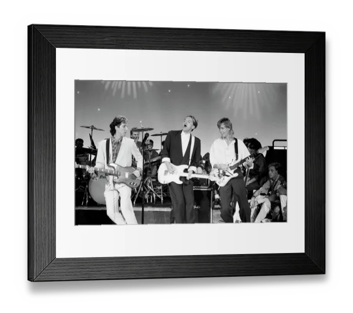 Framed Print : Wang Chung On American Bandstand Framed Print : Wang Chung On American Bandstand