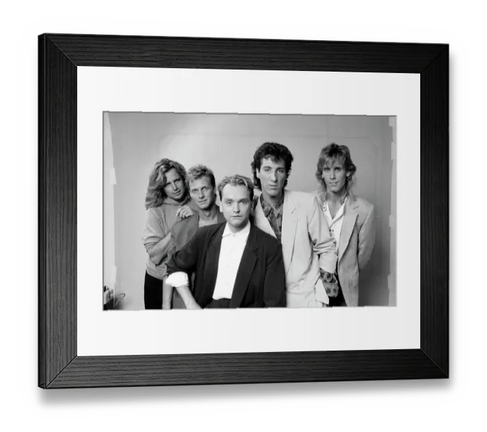 Framed Print : Wang Chung On American Bandstand Framed Print : Wang Chung On American Bandstand