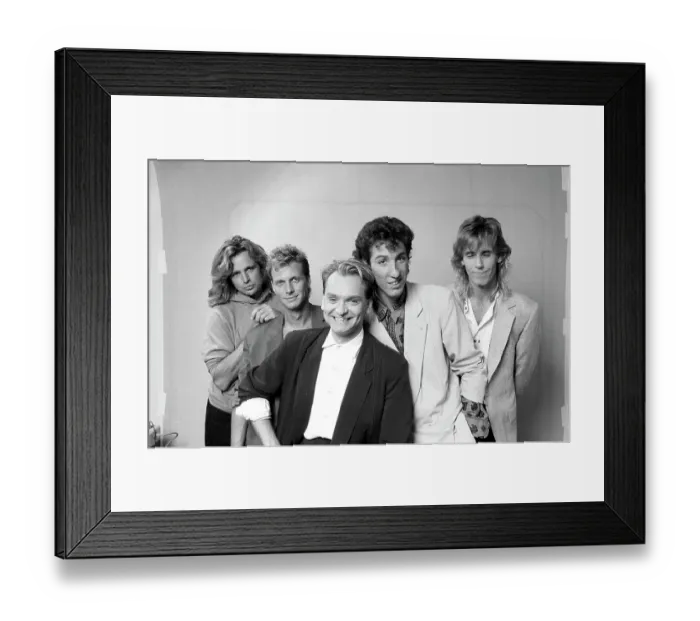 Framed Print : Wang Chung On American Bandstand Framed Print : Wang Chung On American Bandstand