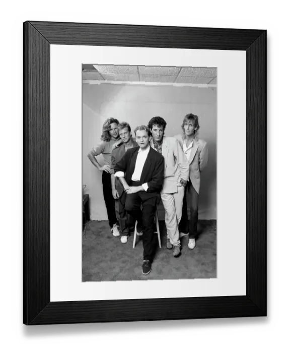 Framed Print : Wang Chung On American Bandstand Framed Print : Wang Chung On American Bandstand