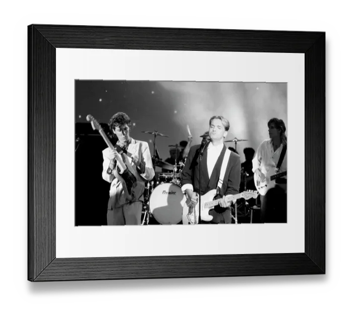 Framed Print : Wang Chung On American Bandstand Framed Print : Wang Chung On American Bandstand