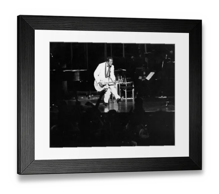 Framed Print : Chuck Berry Duck Walk Framed Print : Chuck Berry Duck Walk