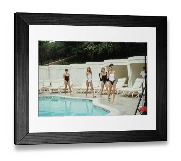 Framed Print : Pool Position West Coast Launch Framed Print : Pool Position West Coast Launch