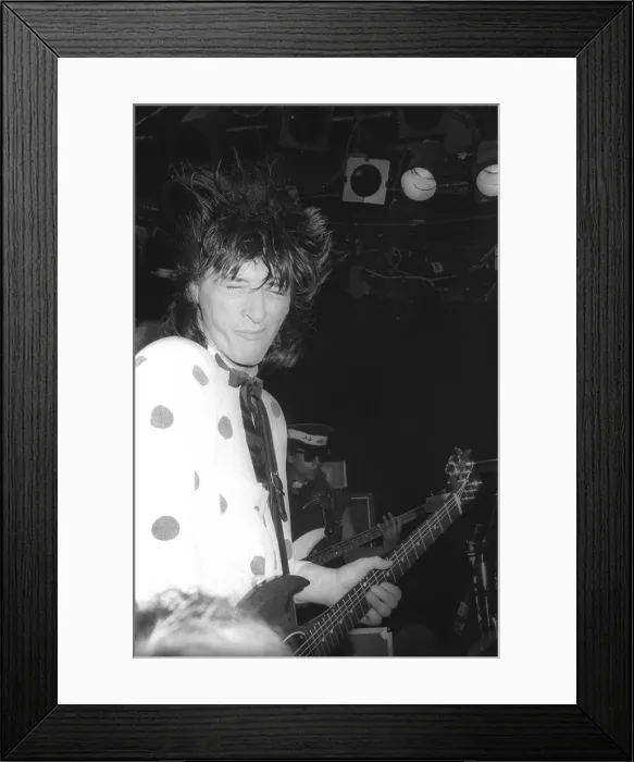 Framed Print : Photo of Johnny Thunders