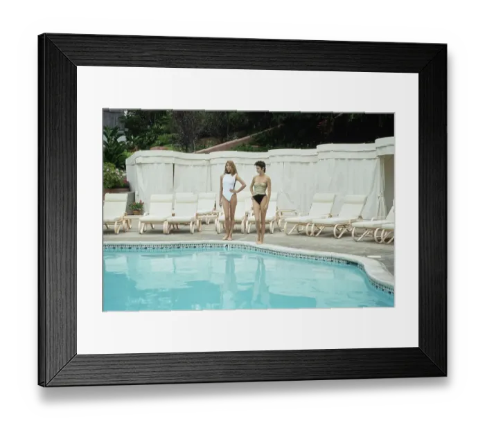 Framed Print : Pool Position West Coast Launch Framed Print : Pool Position West Coast Launch