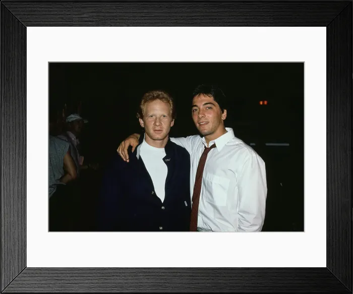 Framed Print : Don Most And Scott Baio Framed Print : Don Most And Scott Baio