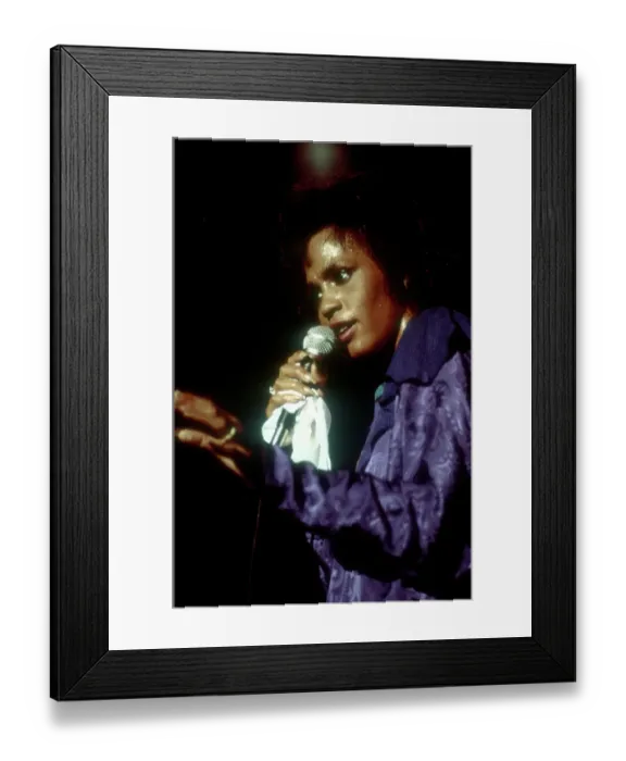 Framed Print : Whitney Houston Performing Framed Print : Whitney Houston Performing