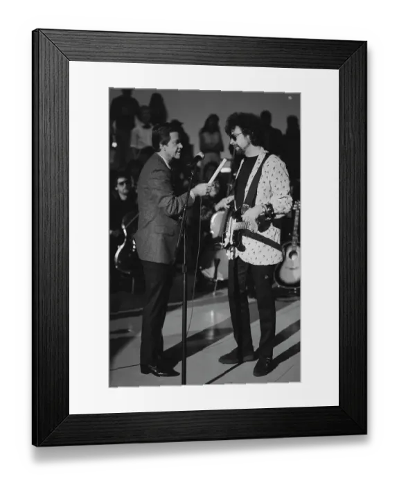 Framed Print : ELO On American Bandstand