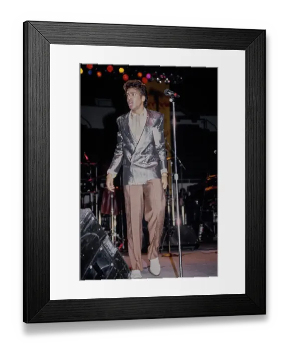 Framed Print : Morris Day, American Singer & Songwriter Framed Print : Morris Day, American Singer & Songwriter