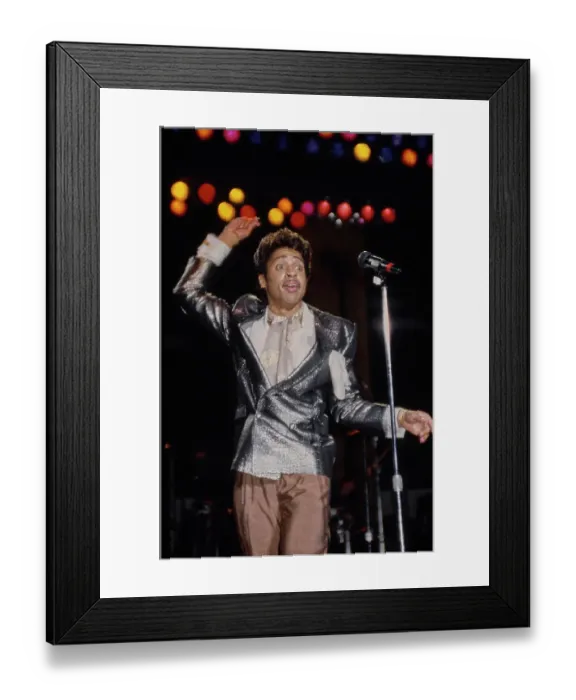 Framed Print : Morris Day, American Singer & Songwriter Framed Print : Morris Day, American Singer & Songwriter