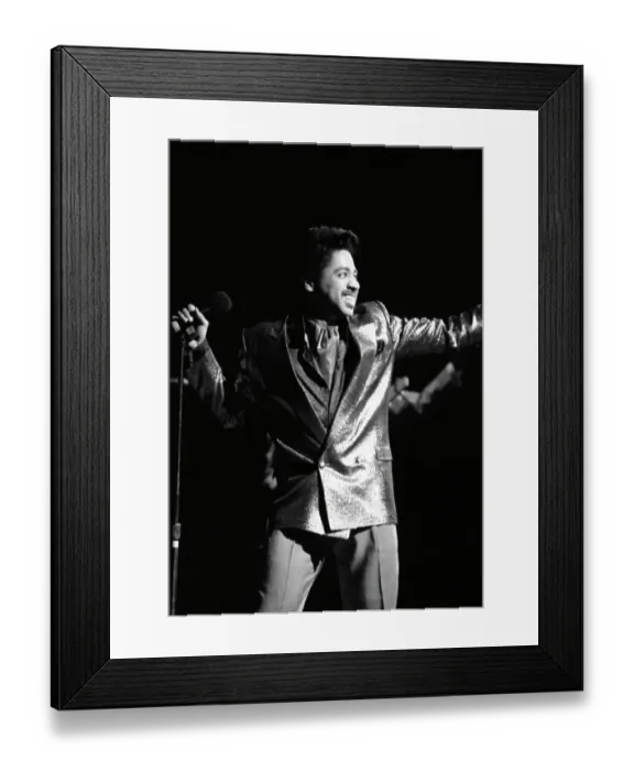 Framed Print : Morris Day Performing Framed Print : Morris Day Performing