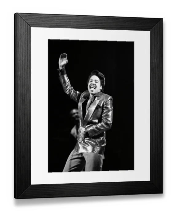 Framed Print : Morris Day Performing Framed Print : Morris Day Performing