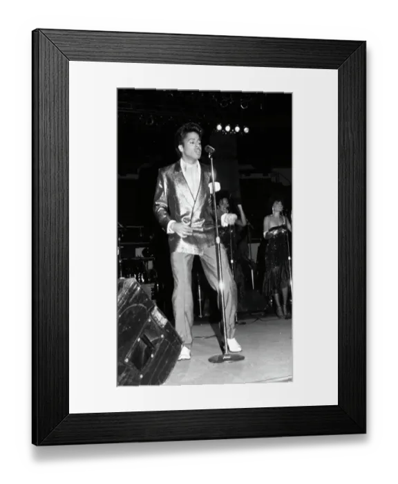 Framed Print : Morris Day Performing Framed Print : Morris Day Performing