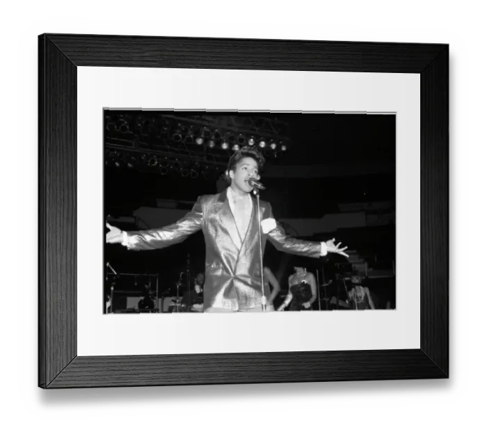 Framed Print : Morris Day Performing Framed Print : Morris Day Performing