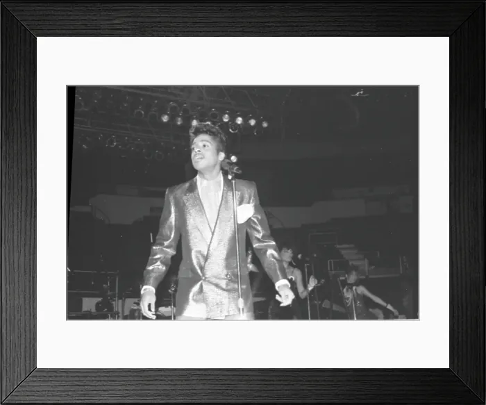 Framed Print : Morris Day Performing Framed Print : Morris Day Performing