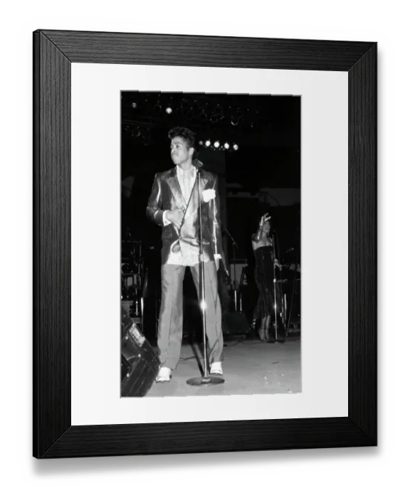 Framed Print : Morris Day Performing Framed Print : Morris Day Performing