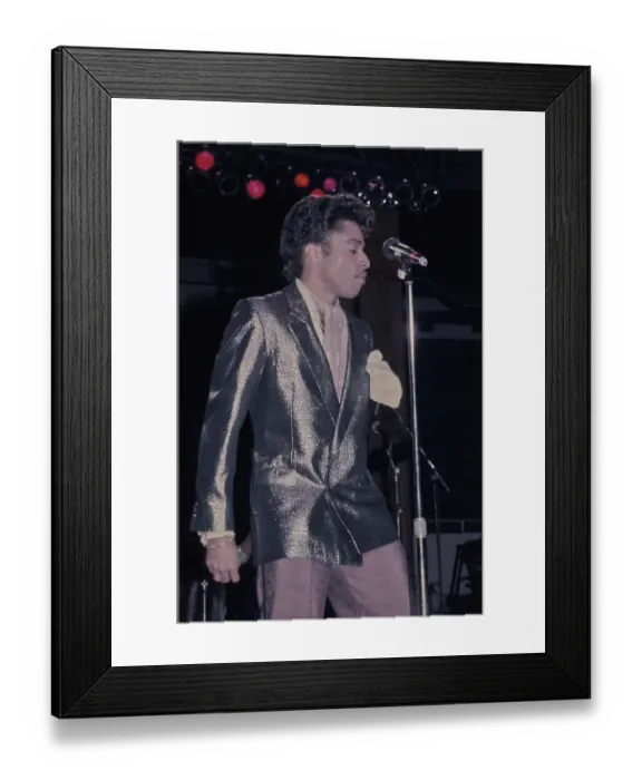 Framed Print : Morris Day, American Singer & Songwriter Framed Print : Morris Day, American Singer & Songwriter