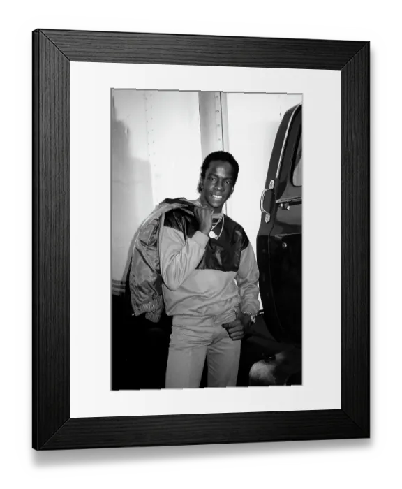 Framed Print : R&B Singer Bobby Brown Portrait Session Framed Print : R&B Singer Bobby Brown Portrait Session