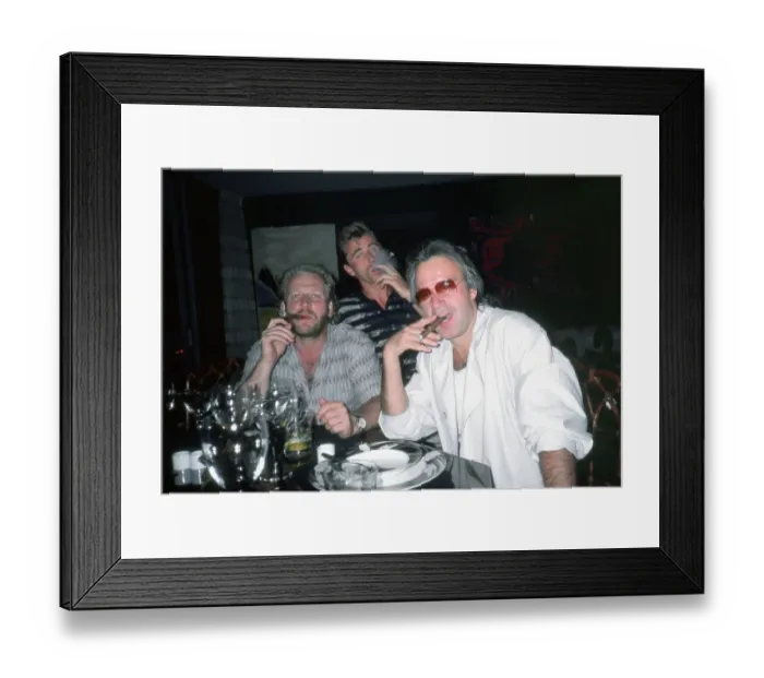 Framed Print : Keith Forsey And Friends Framed Print : Keith Forsey And Friends