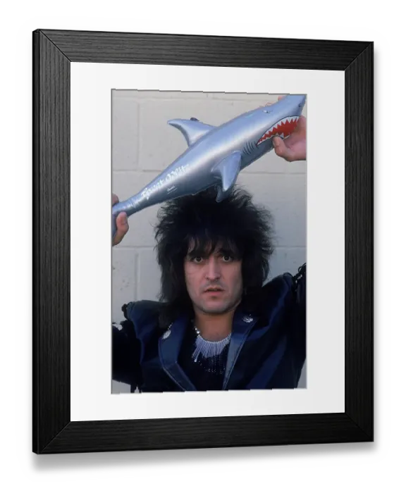 Framed Print : Audie Desbrow of Great White Framed Print : Audie Desbrow of Great White