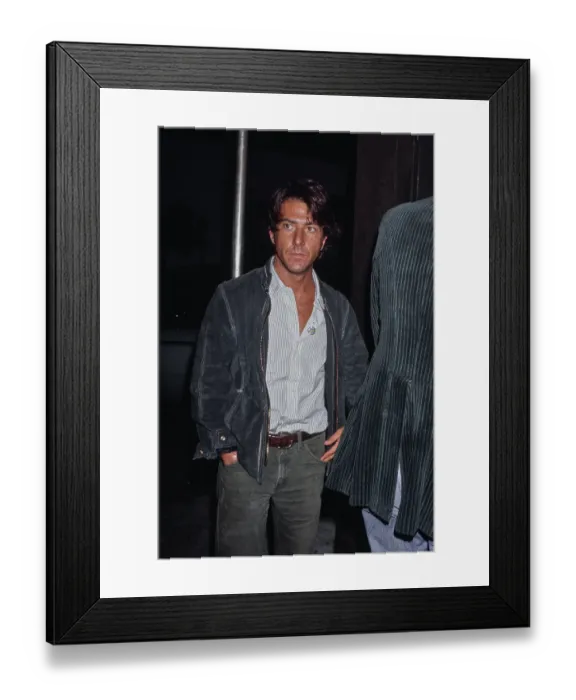 Framed Print : Dustin Hoffman, American Actor Framed Print : Dustin Hoffman, American Actor