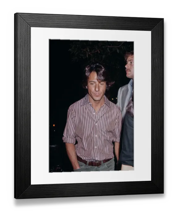 Framed Print : Dustin Hoffman, American Actor Framed Print : Dustin Hoffman, American Actor