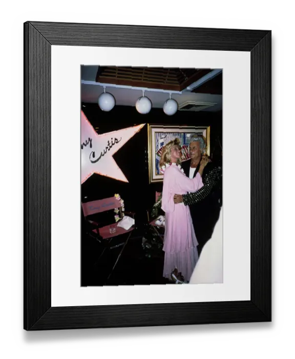 Framed Print : Tony Curtis Art Exhibition Framed Print : Tony Curtis Art Exhibition