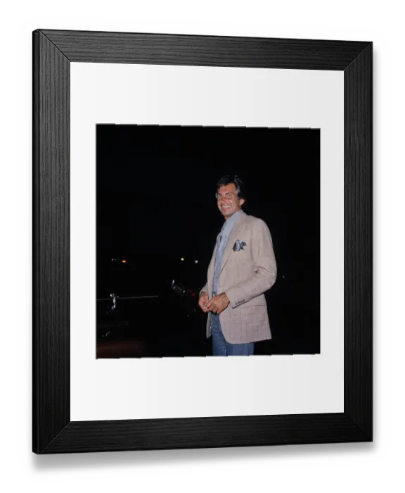 Framed Print : George Hamilton, American Actor Framed Print : George Hamilton, American Actor