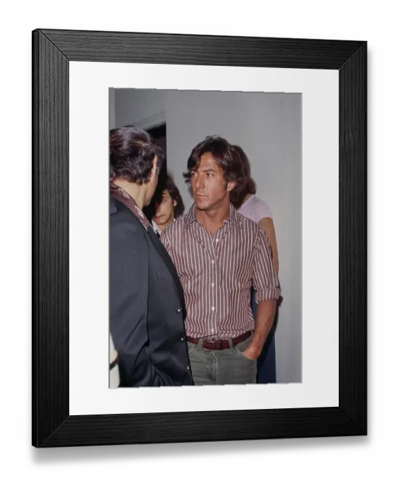 Framed Print : Dustin Hoffman, American Actor Framed Print : Dustin Hoffman, American Actor