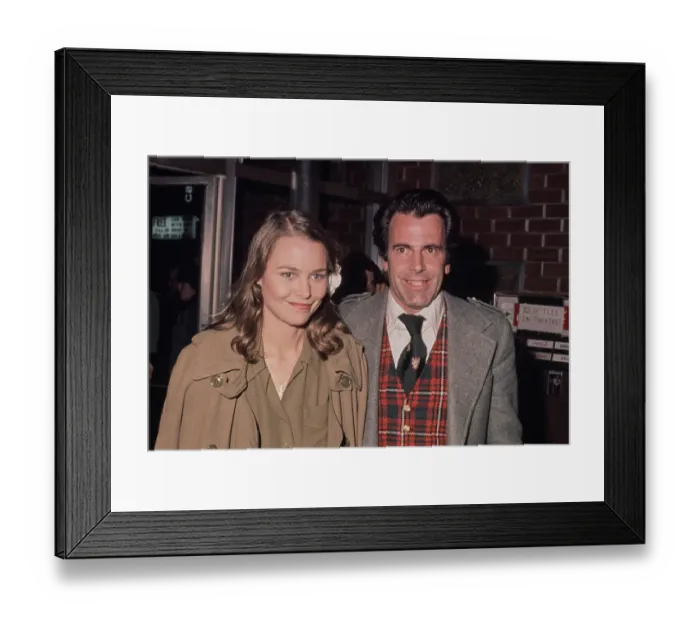 Framed Print : Natalya Andreychenko & Maximillian Schell Framed Print : Natalya Andreychenko & Maximillian Schell
