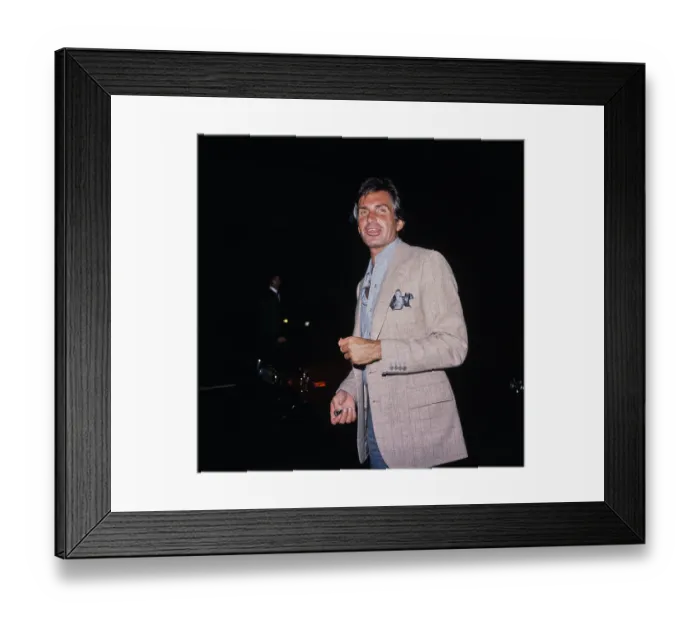 Framed Print : George Hamilton, American Actor Framed Print : George Hamilton, American Actor