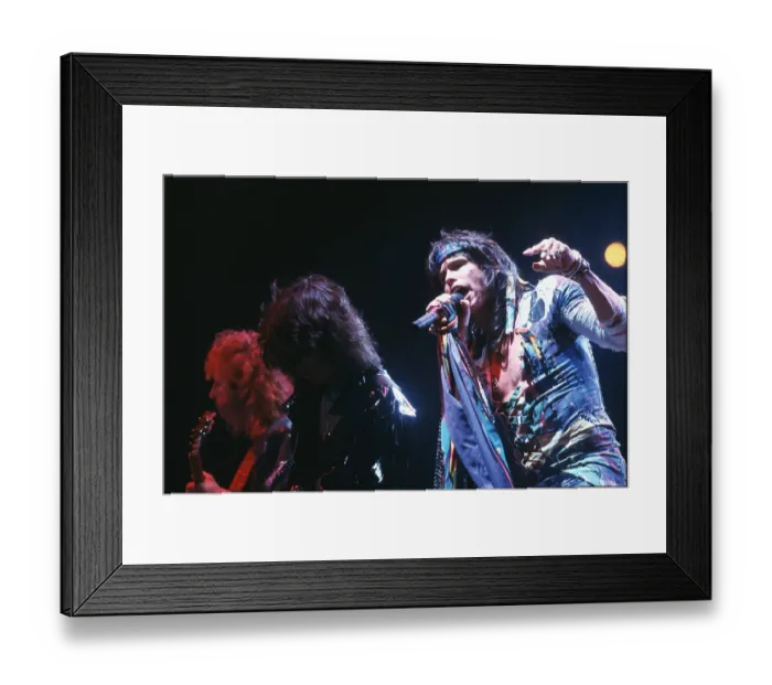 Framed Print : Aerosmith Performing In Los Angeles Framed Print : Aerosmith Performing In Los Angeles