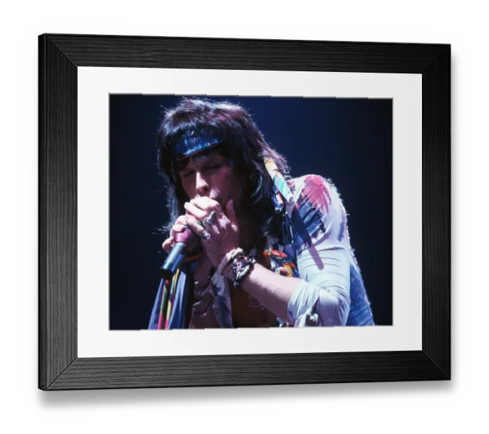Framed Print : Aerosmith Performing In Los Angeles Framed Print : Aerosmith Performing In Los Angeles