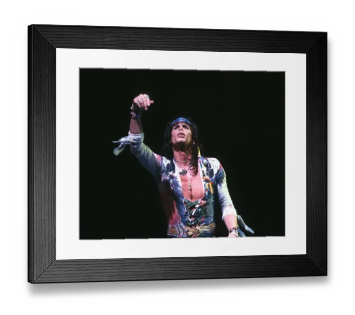 Framed Print : Aerosmith Performing In Los Angeles Framed Print : Aerosmith Performing In Los Angeles
