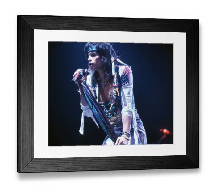 Framed Print : Aerosmith Performing In Los Angeles Framed Print : Aerosmith Performing In Los Angeles